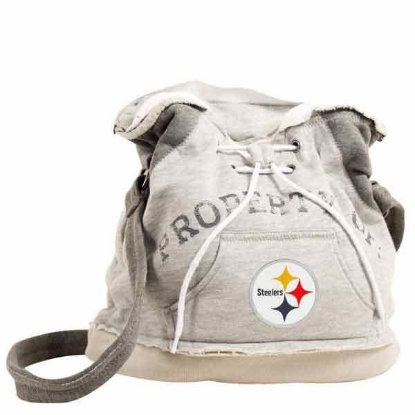Pittsburgh Steelers Property of Hoodie Fleece Duffle