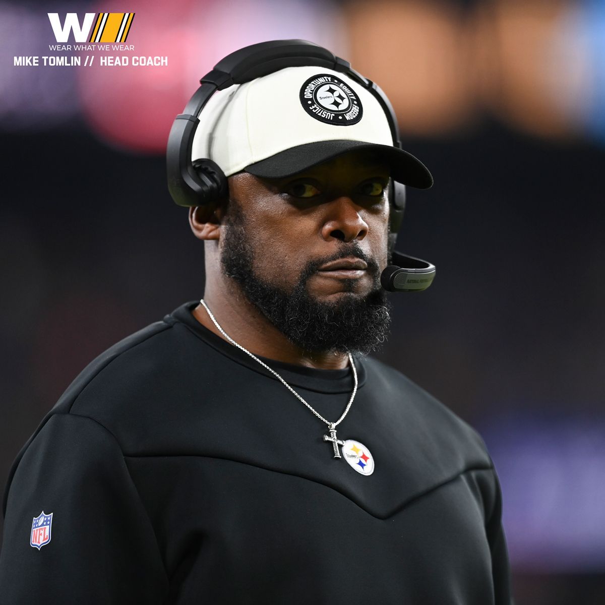 Pittsburgh Steelers New Era 39THIRTY Inspire Change Sideline Hat