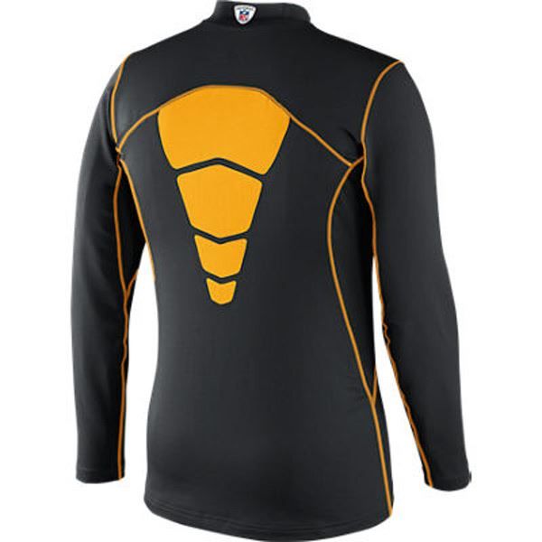 Pittsburgh Steelers Nike Hyperwarm Dri-FIT Black Mock