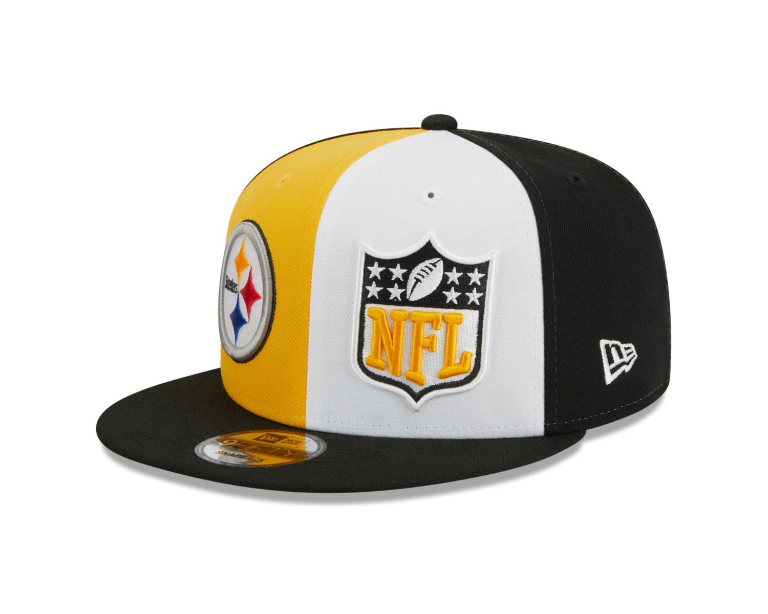 Pittsburgh Steelers New Era 9FIFTY Pinwheel Sideline Hat