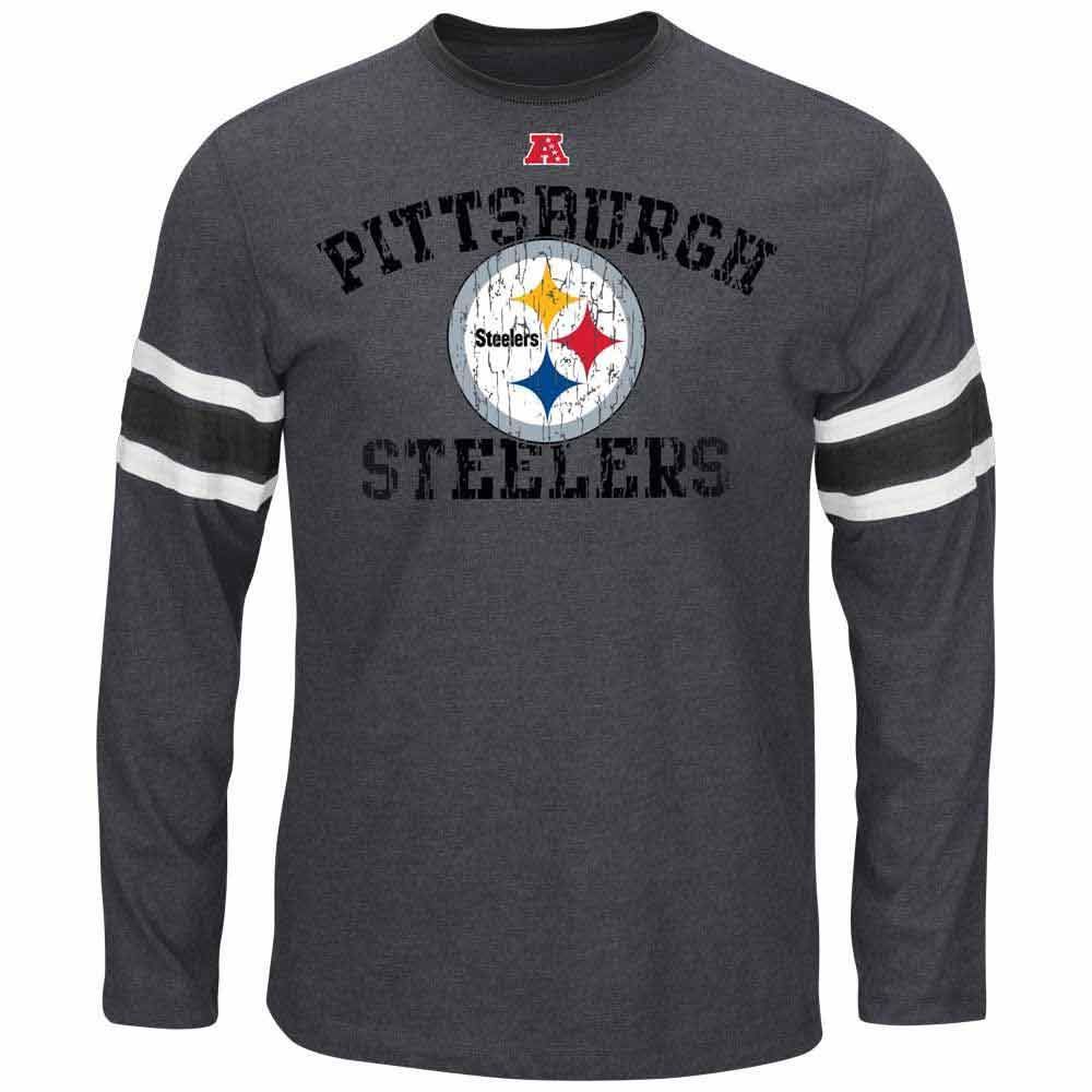 Pittsburgh Steelers Flocking Longsleeve T-Shirt