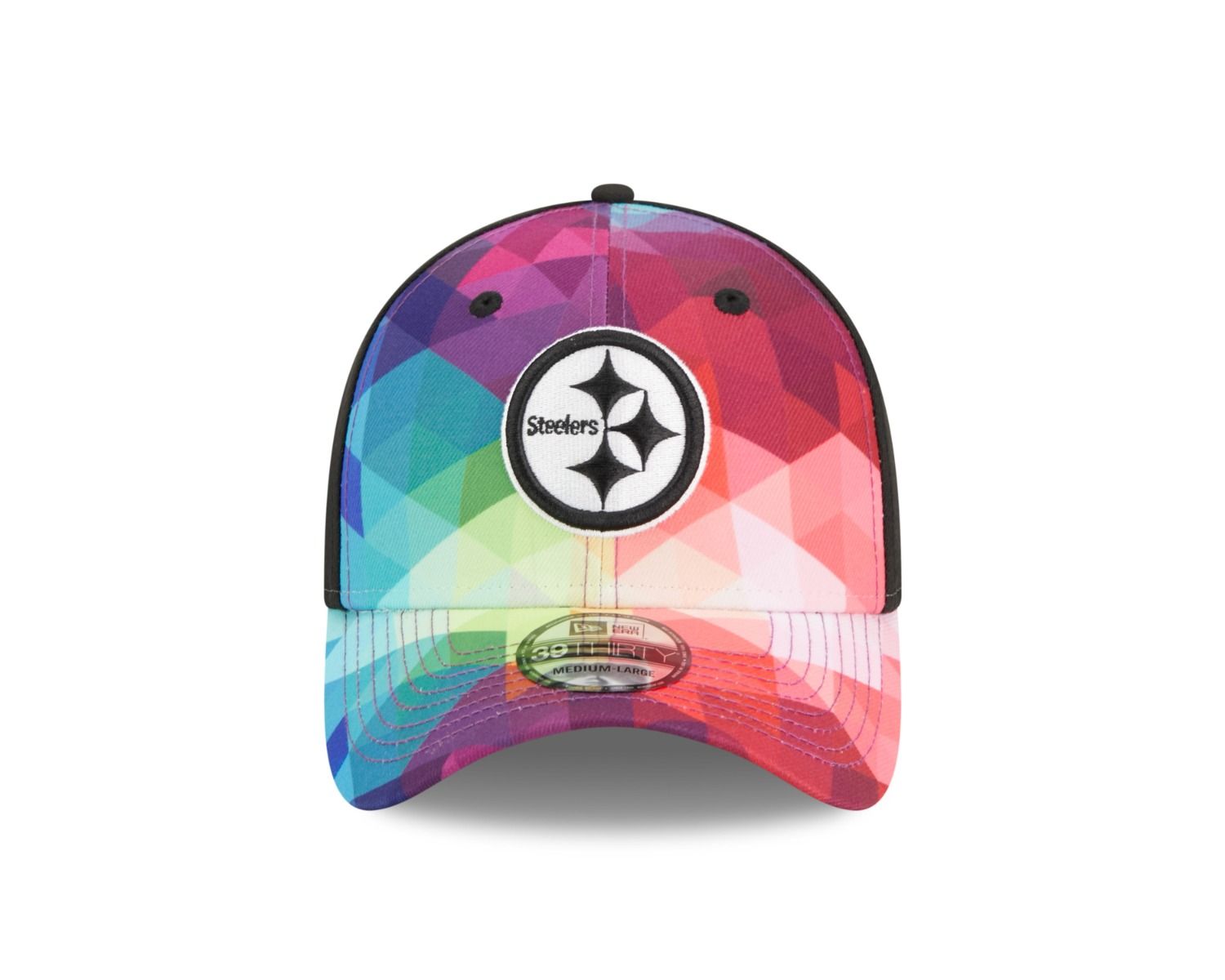 Pittsburgh Steelers New Era 39THIRTY Crucial Catch Sideline Hat 3 Pittsburgh Steelers New Era 39THIRTY Crucial Catch Sideline Hat