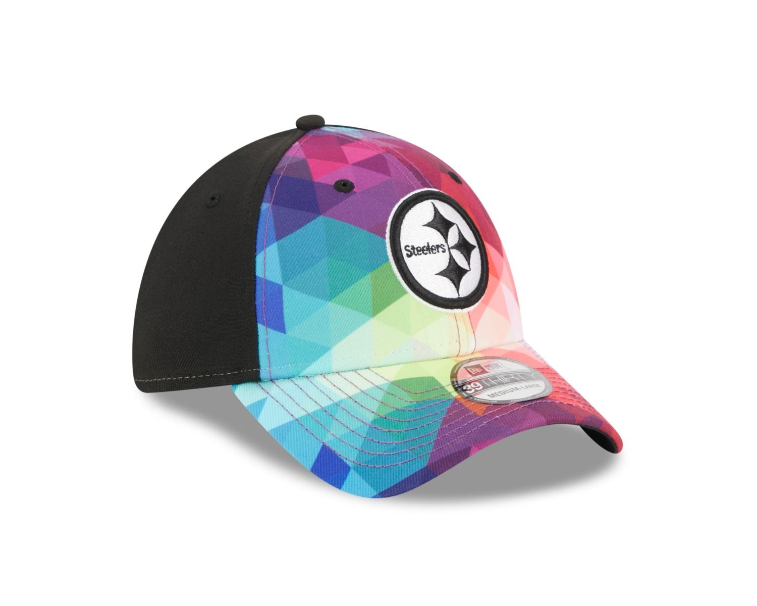 Pittsburgh Steelers New Era 39THIRTY Crucial Catch Sideline Hat 4 Pittsburgh Steelers New Era 39THIRTY Crucial Catch Sideline Hat