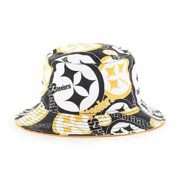 Pittsburgh Steelers '47 Brand Bravada Bucket Hat