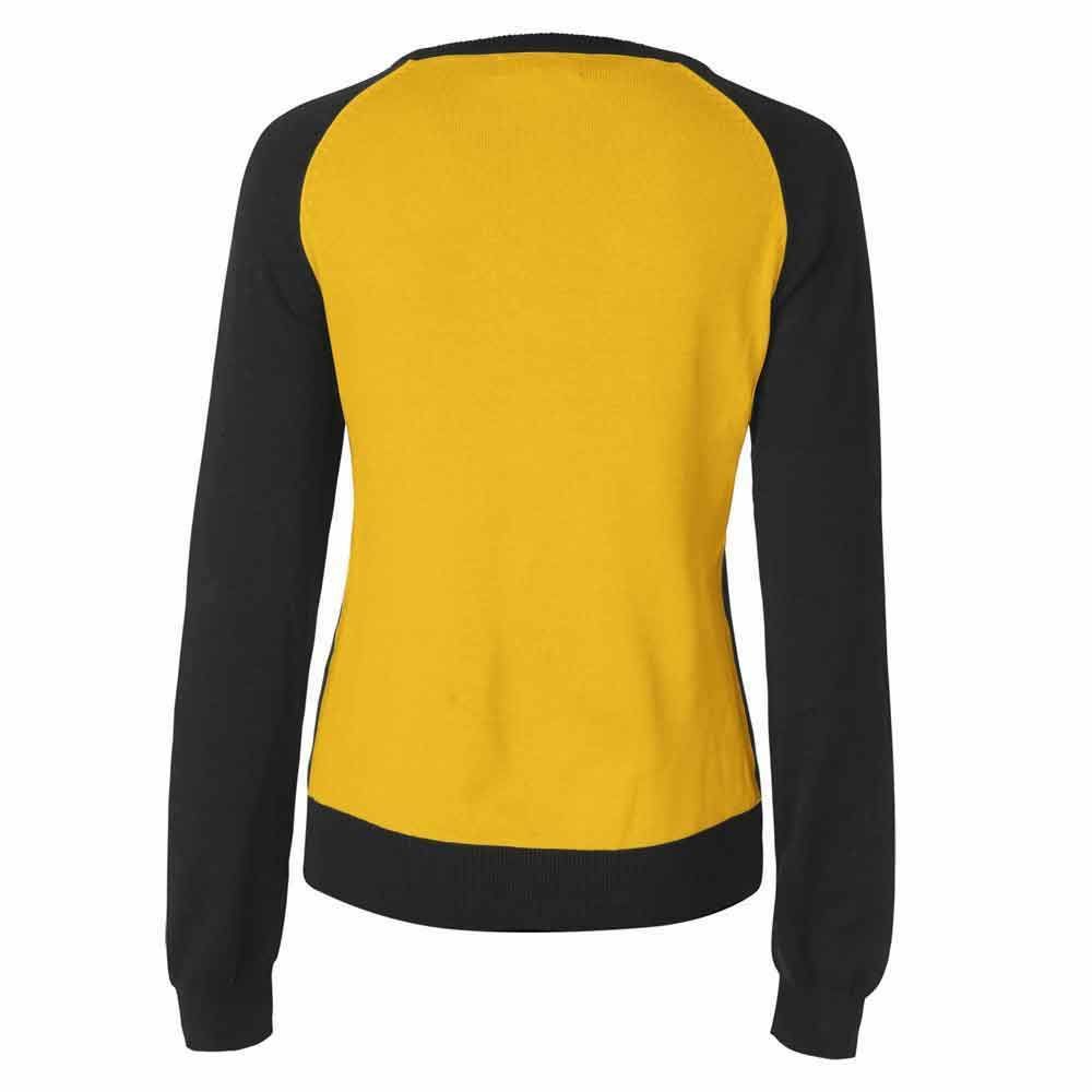 Pittsburgh Steelers Women's Black Fleece Touch MVP Sweater