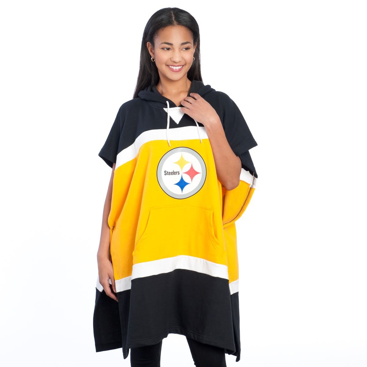 Pittsburgh Steelers Unisex Hoodie Poncho
