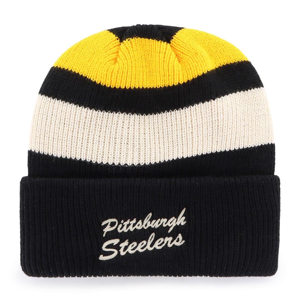 Pittsburgh Steelers '47 Clubhouse Jennings Cuff Knit Hat