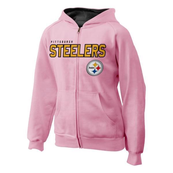 Pittsburgh Steelers Girls Zip Hoodie