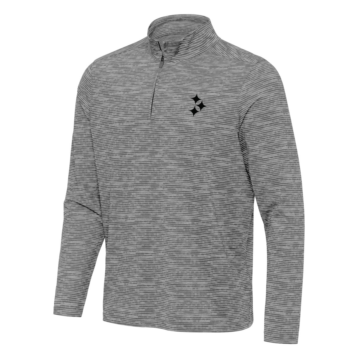 Pittsburgh Steelers Men's Antigua Determined Watercolor 1/4 Zip