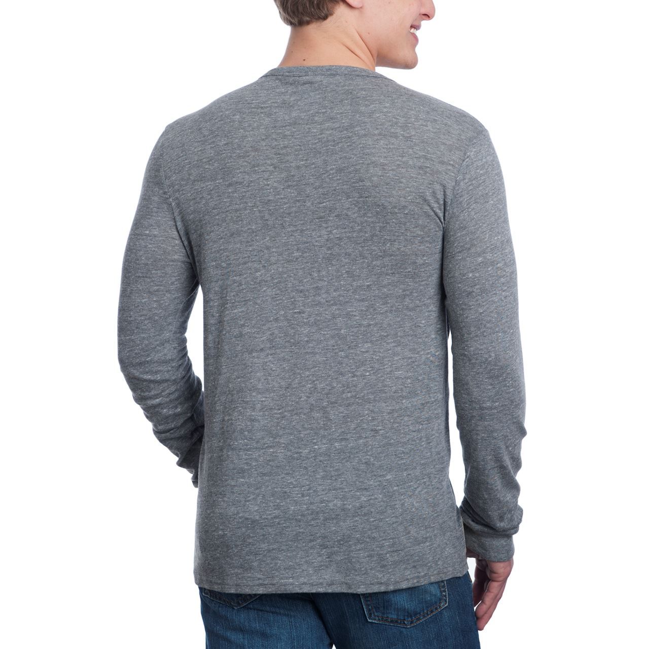 Pittsburgh Steelers Junk Food Long Sleeve Henley