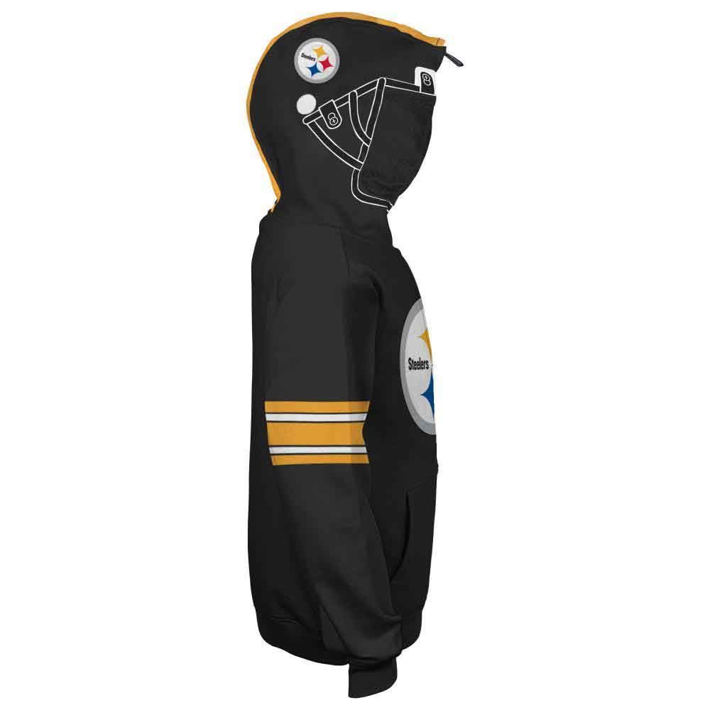 Pittsburgh Steelers Youth Helmet Full Zip Hoodie