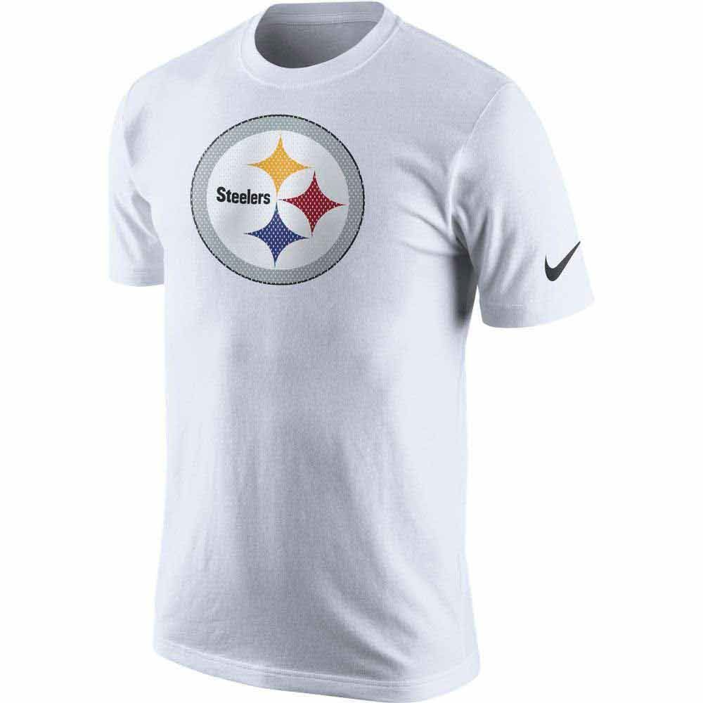Pittsburgh Steelers Nike Logo Mesh White T-Shirt
