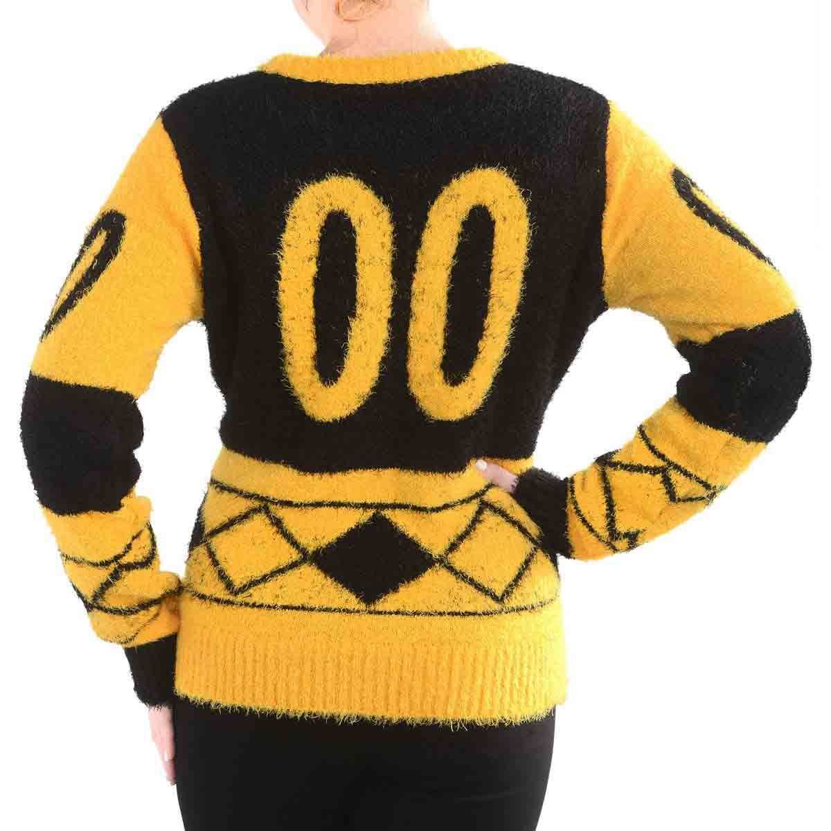 Pittsburgh Steelers Women's Eye Lash Ugly Sweater