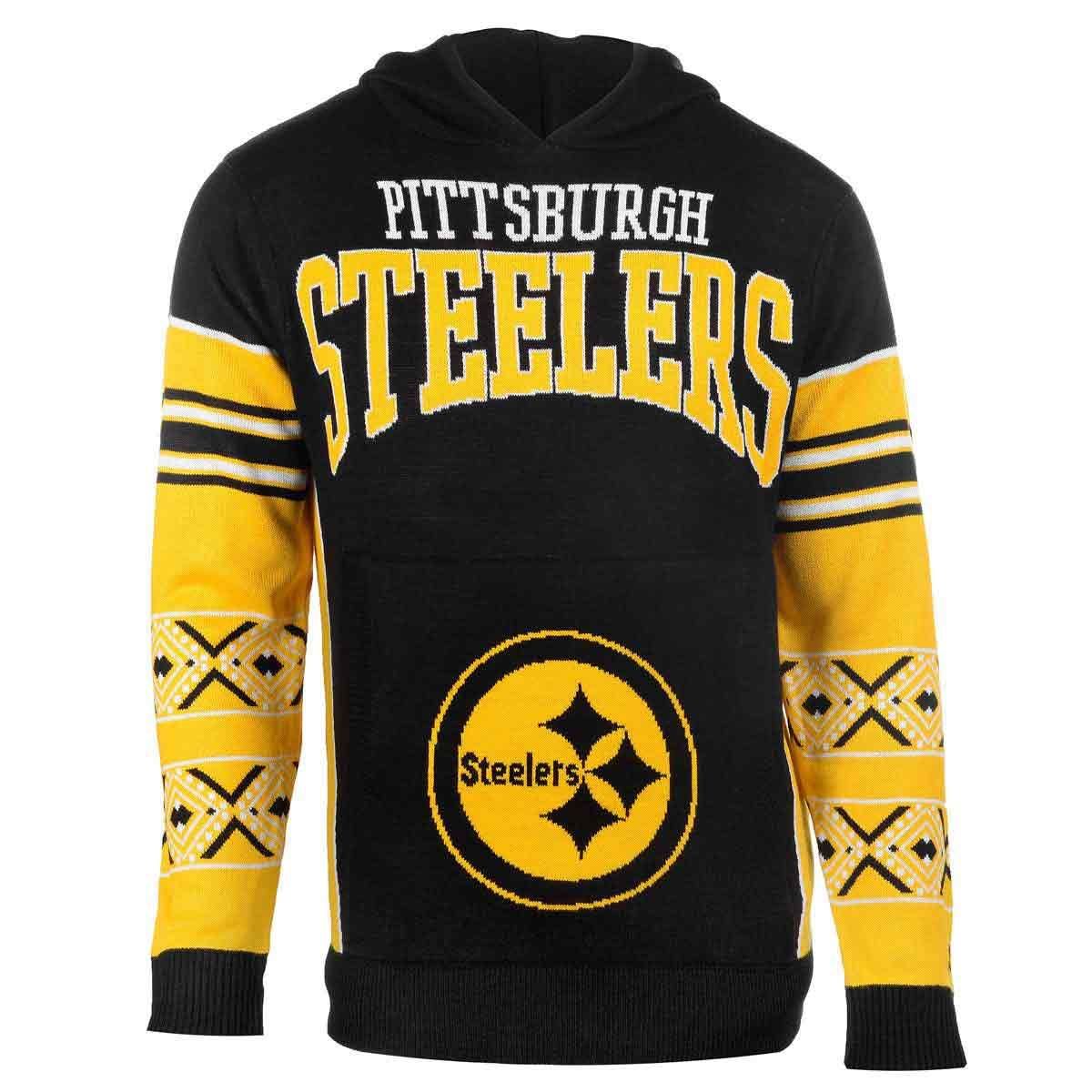 Pittsburgh Steelers Men's Hooded Sweater