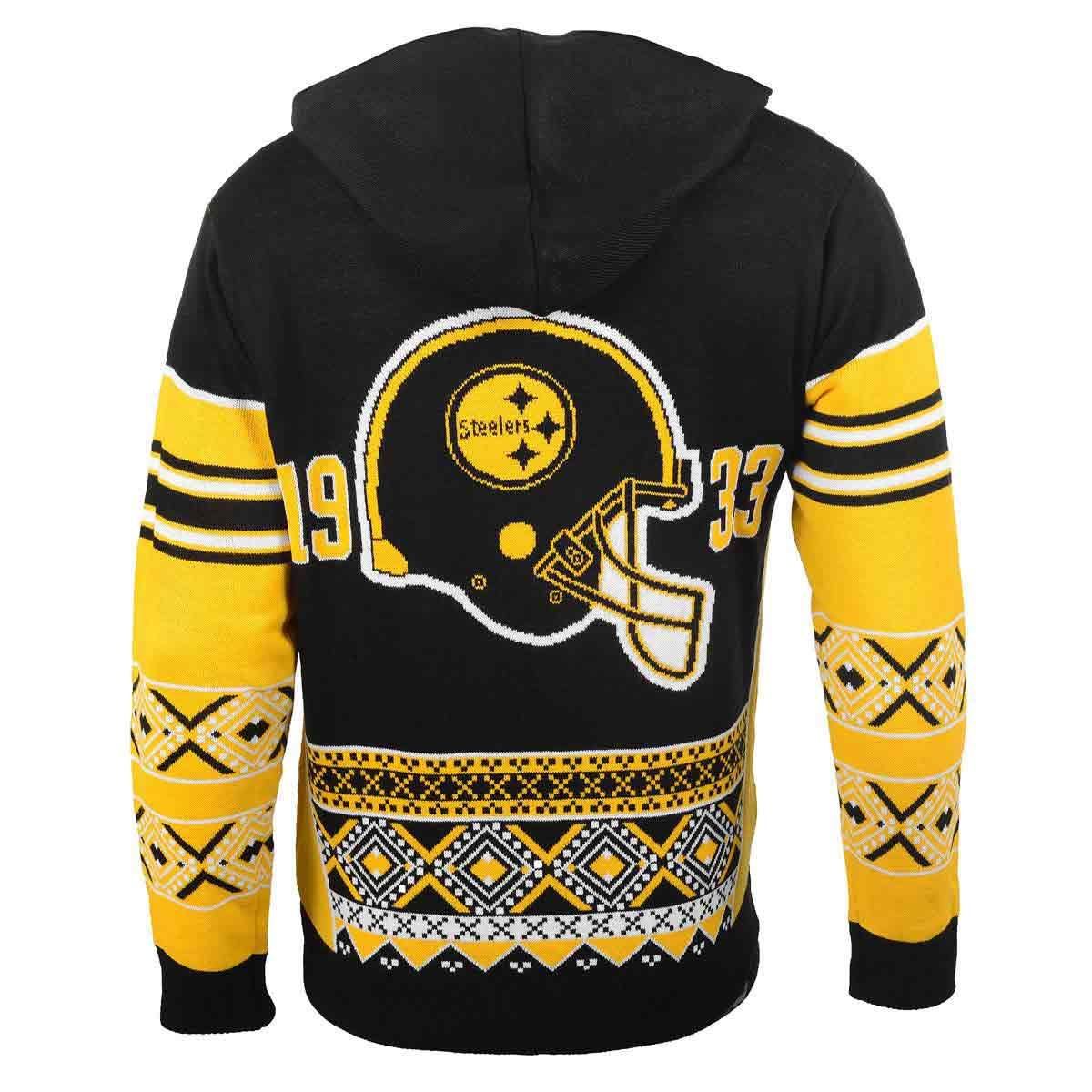 Pittsburgh Steelers Men's Hooded Sweater