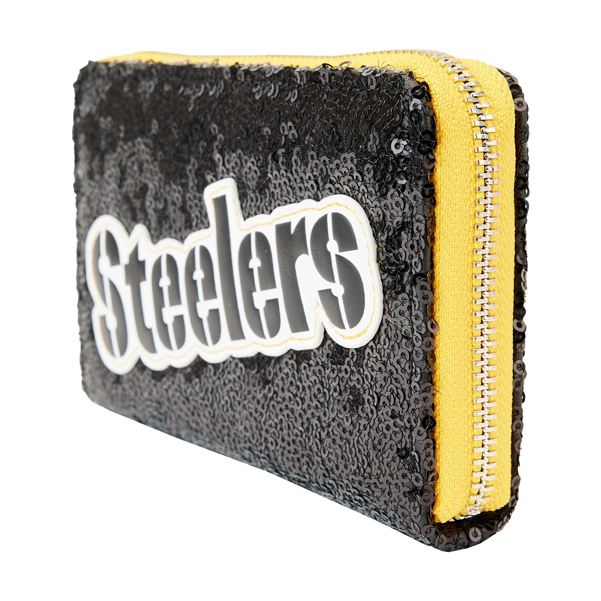 Pittsburgh Steelers Loungefly Sequins Wallet 4 Pittsburgh Steelers Loungefly Sequins Wallet