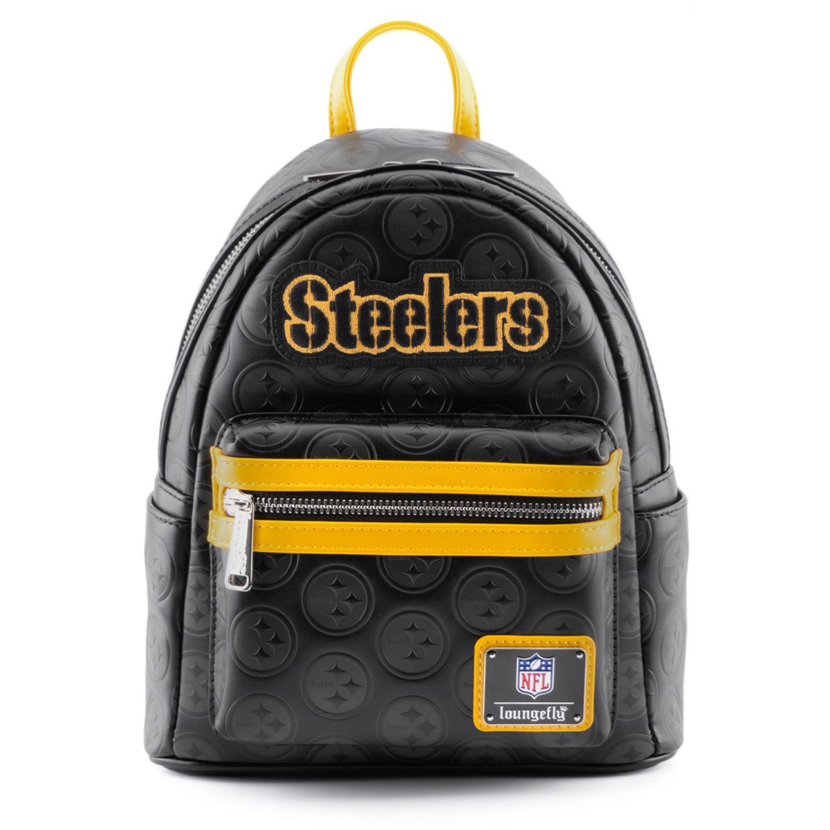 Pittsburgh Steelers Loungefly Debossed Logo Mini Backpack