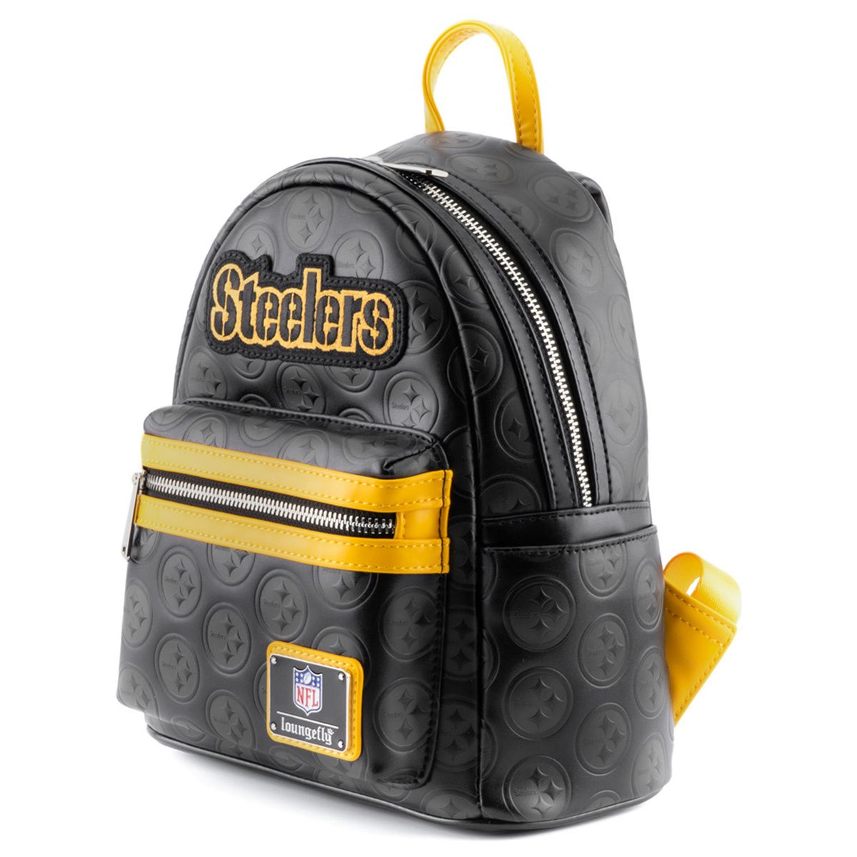 Pittsburgh Steelers Loungefly Debossed Logo Mini Backpack