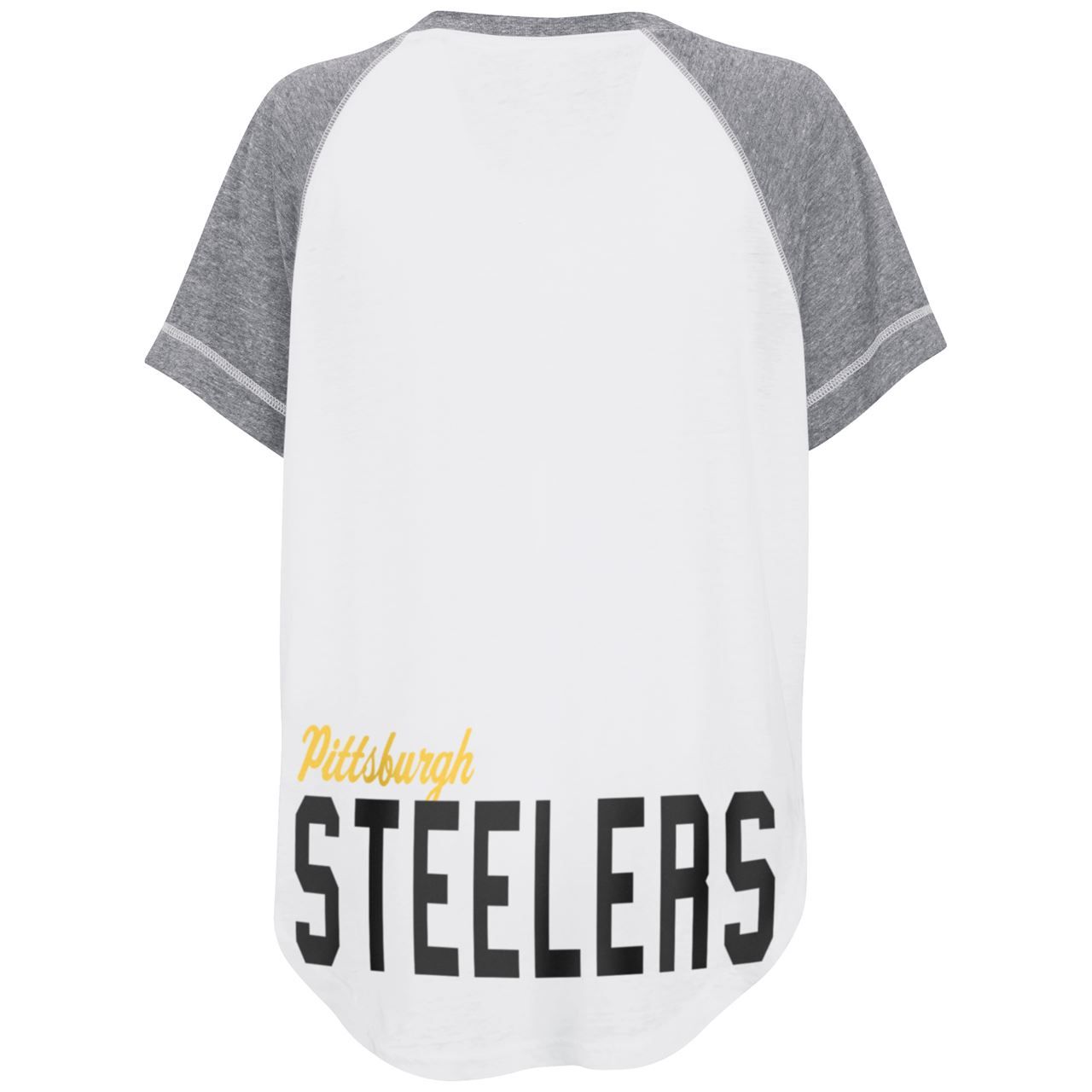 Pittsburgh Steelers Women's Closer Short Sleeve V-Neck Tee
