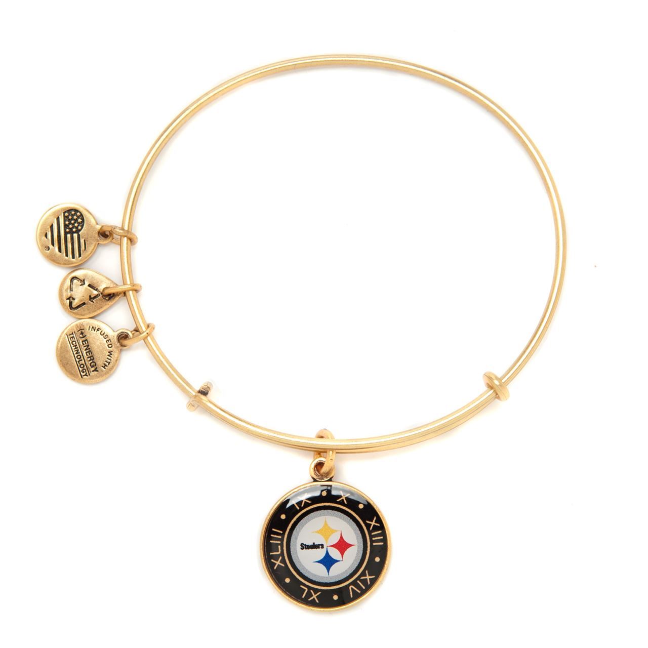 Pittsburgh Steelers Alex and Ani 6-Time Super Bowl Champs Bracelet