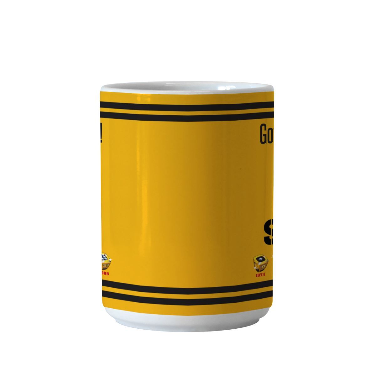 Pittsburgh Steelers 15oz Got Rings Gold Coffee Mug