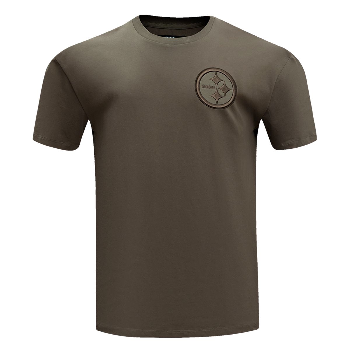 Pittsburgh Steelers Men's Pro Standard Essential Neutral Brown Short Sleeve T-Shirt