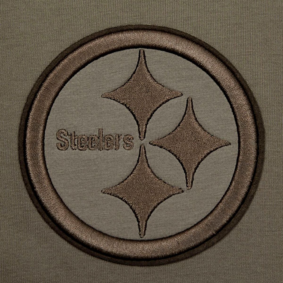 Pittsburgh Steelers Men's Pro Standard Essential Neutral Brown Short Sleeve T-Shirt 5 Pittsburgh Steelers Men's Pro Standard Essential Neutral Brown Short Sleeve T-Shirt