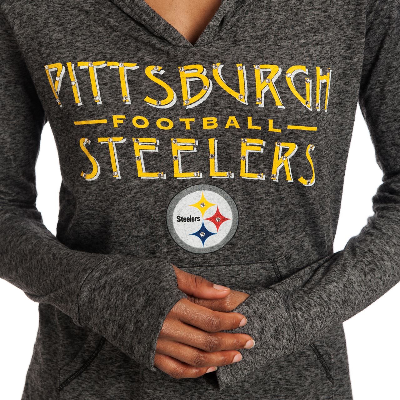 Pittsburgh Steelers Women's Conquest Hoodie