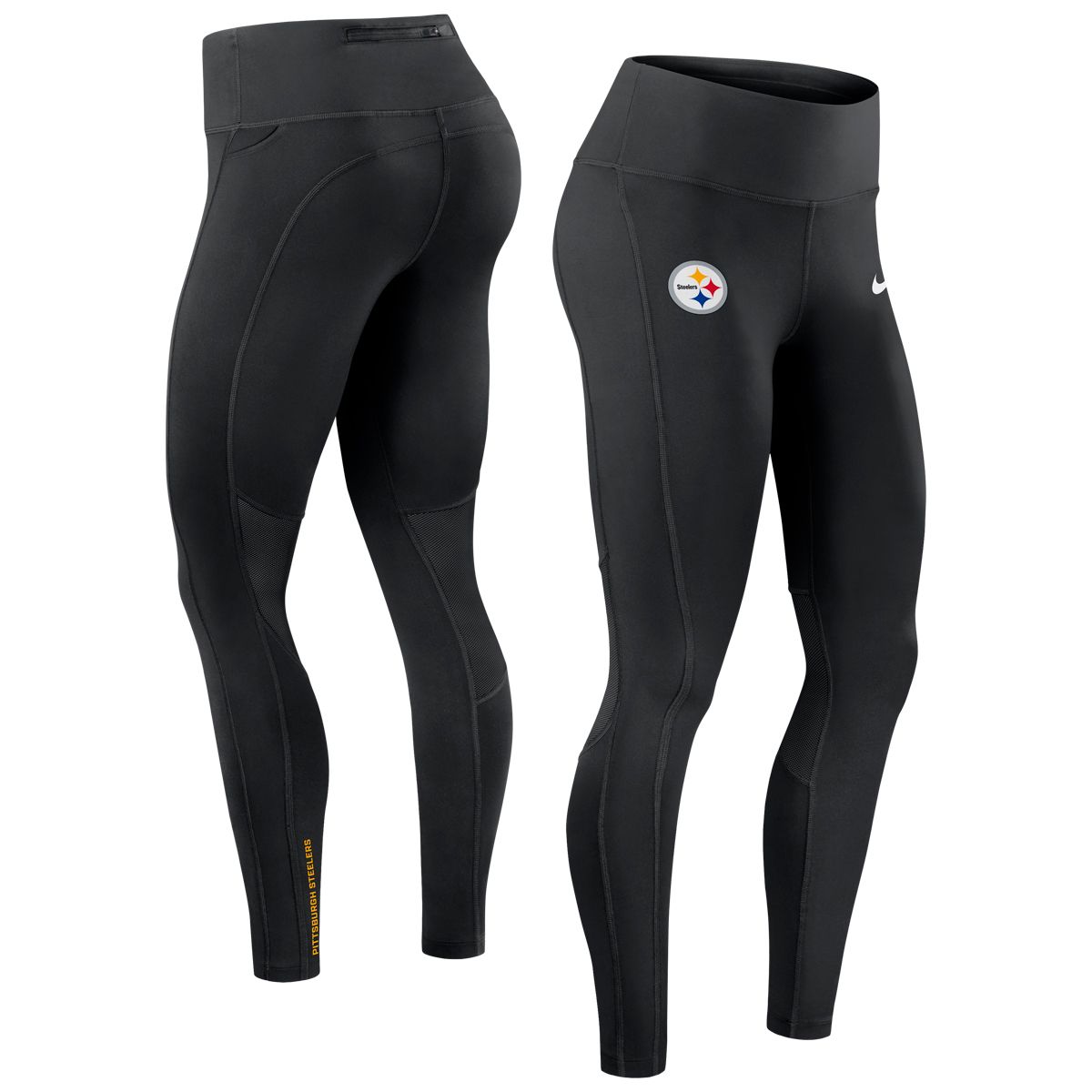 Pittsburgh Steelers Women's Nike Dri-FIT Legging 3 Pittsburgh Steelers Women's Nike Dri-FIT Legging