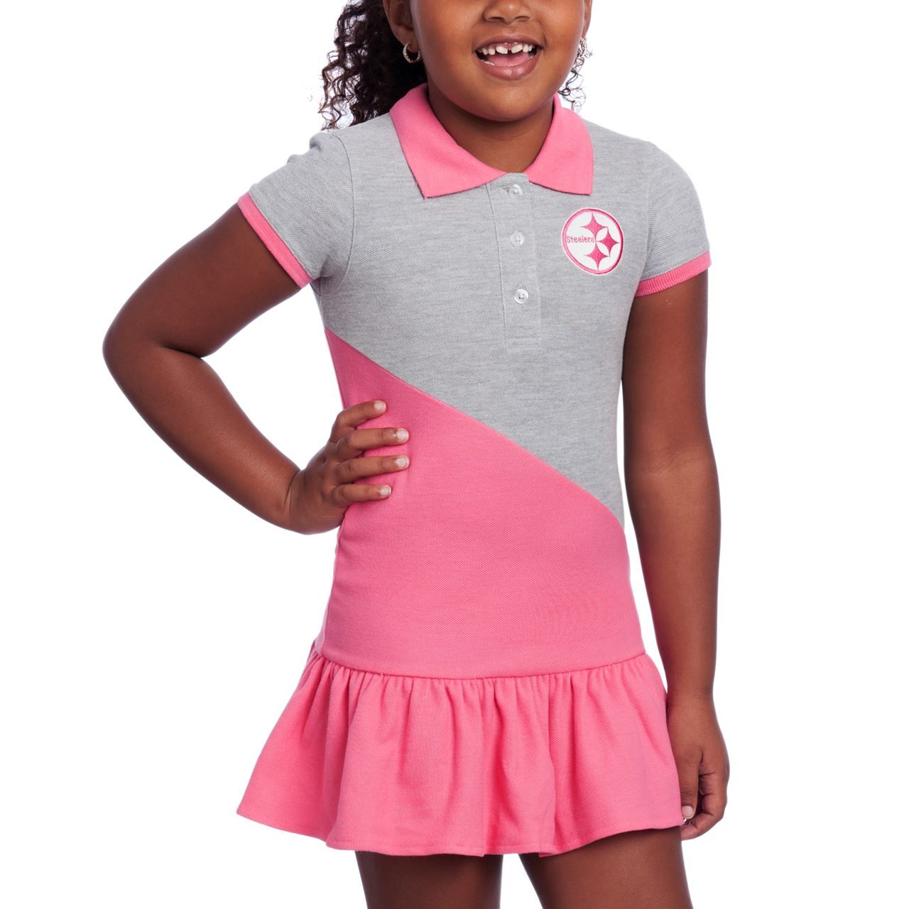 Pittsburgh Steelers Girls Good Sport Dress