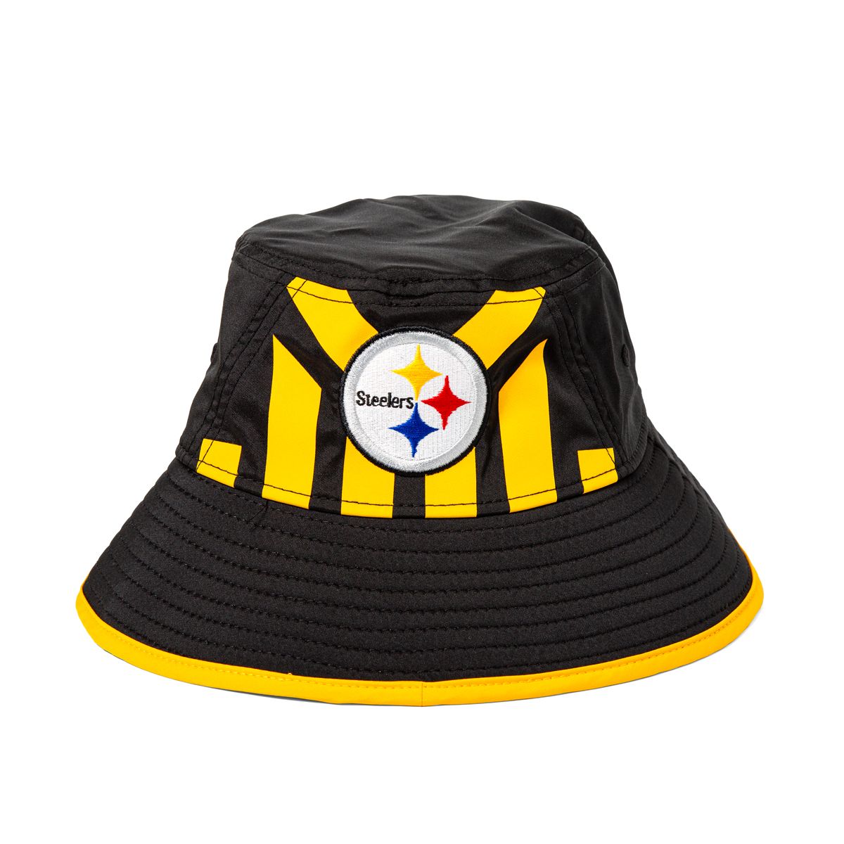 Pittsburgh Steelers New Era 1933 Legacy City Flag w/ Logo Bucket Hat 3 Pittsburgh Steelers New Era 1933 Legacy City Flag w/ Logo Bucket Hat