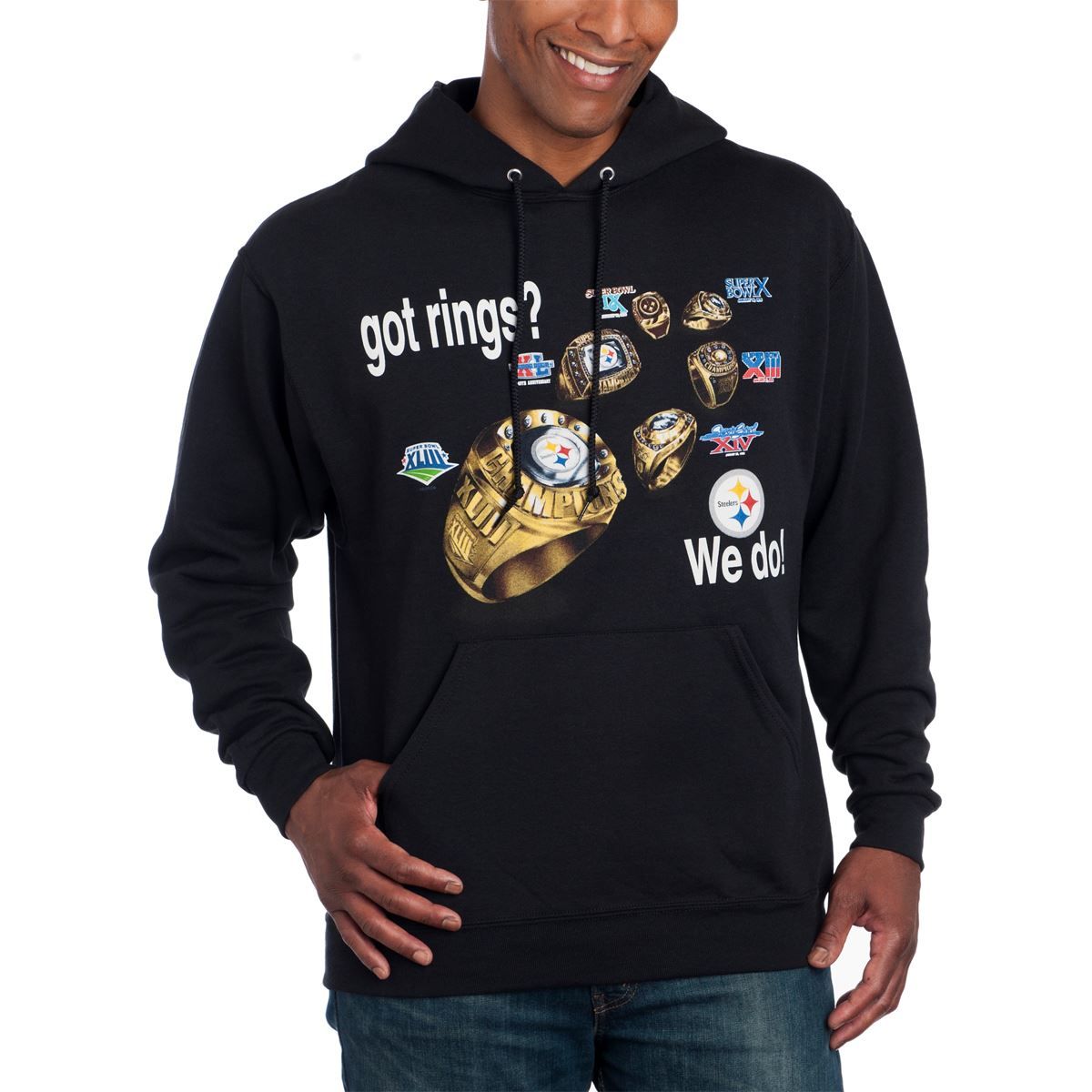 Pittsburgh Steelers Got Rings Pullover Hoodie