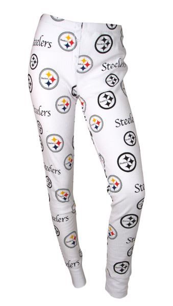 Pittsburgh Steelers Women's Uptown Longsleeve Henley Sleep Set