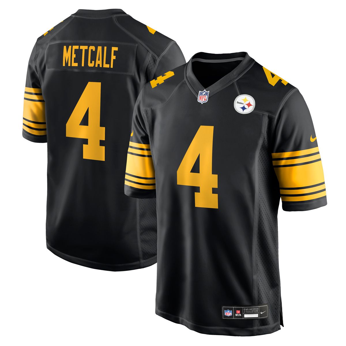 DK Metcalf #4 Men's Nike Replica Color Rush Jersey 3 DK Metcalf #4 Men's Nike Replica Color Rush Jersey
