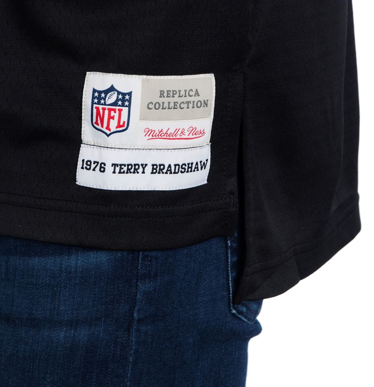 Terry Bradshaw #12 Men's Mitchell & Ness Limited/Replica Jersey