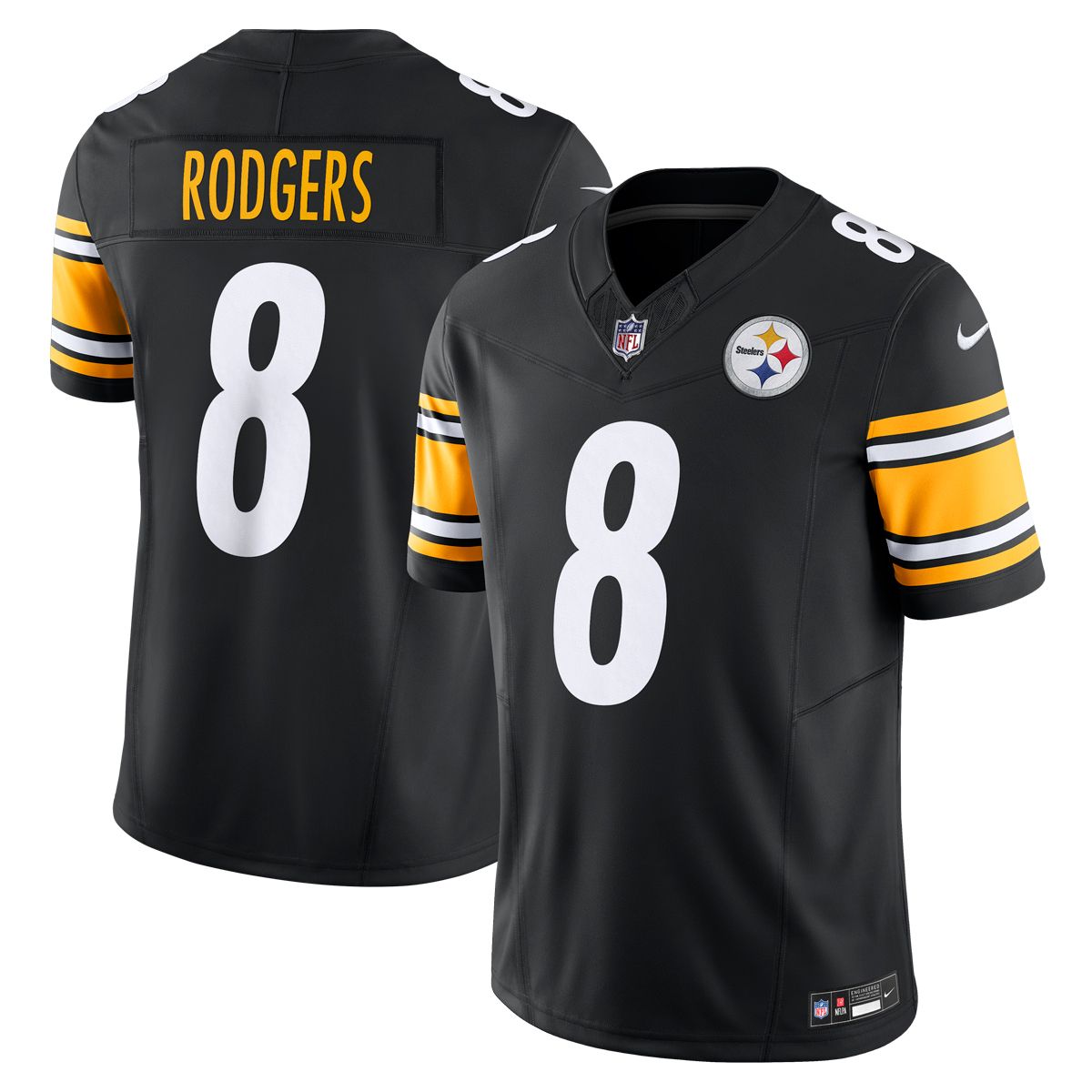 Aaron Rodgers #8 Men's Nike Vapor F.U.S.E. Limited Home Jersey