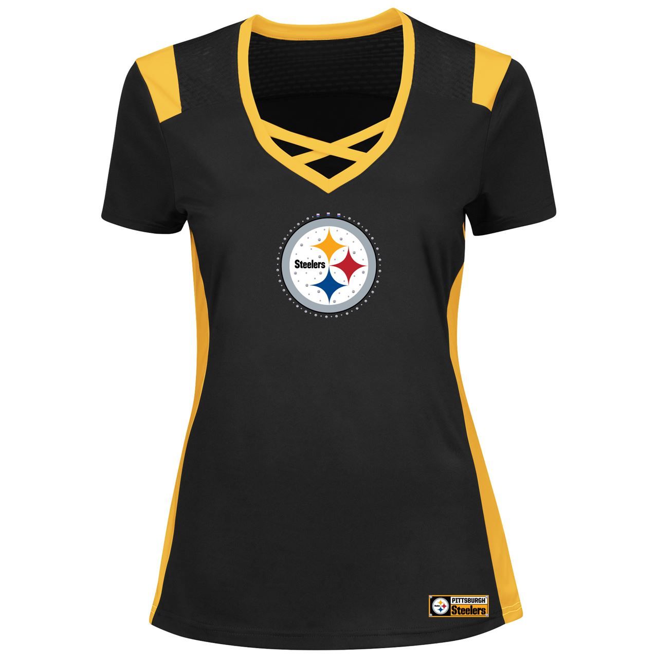 Pittsburgh Steelers Women's Plus Size Draft Me T-Shirt
