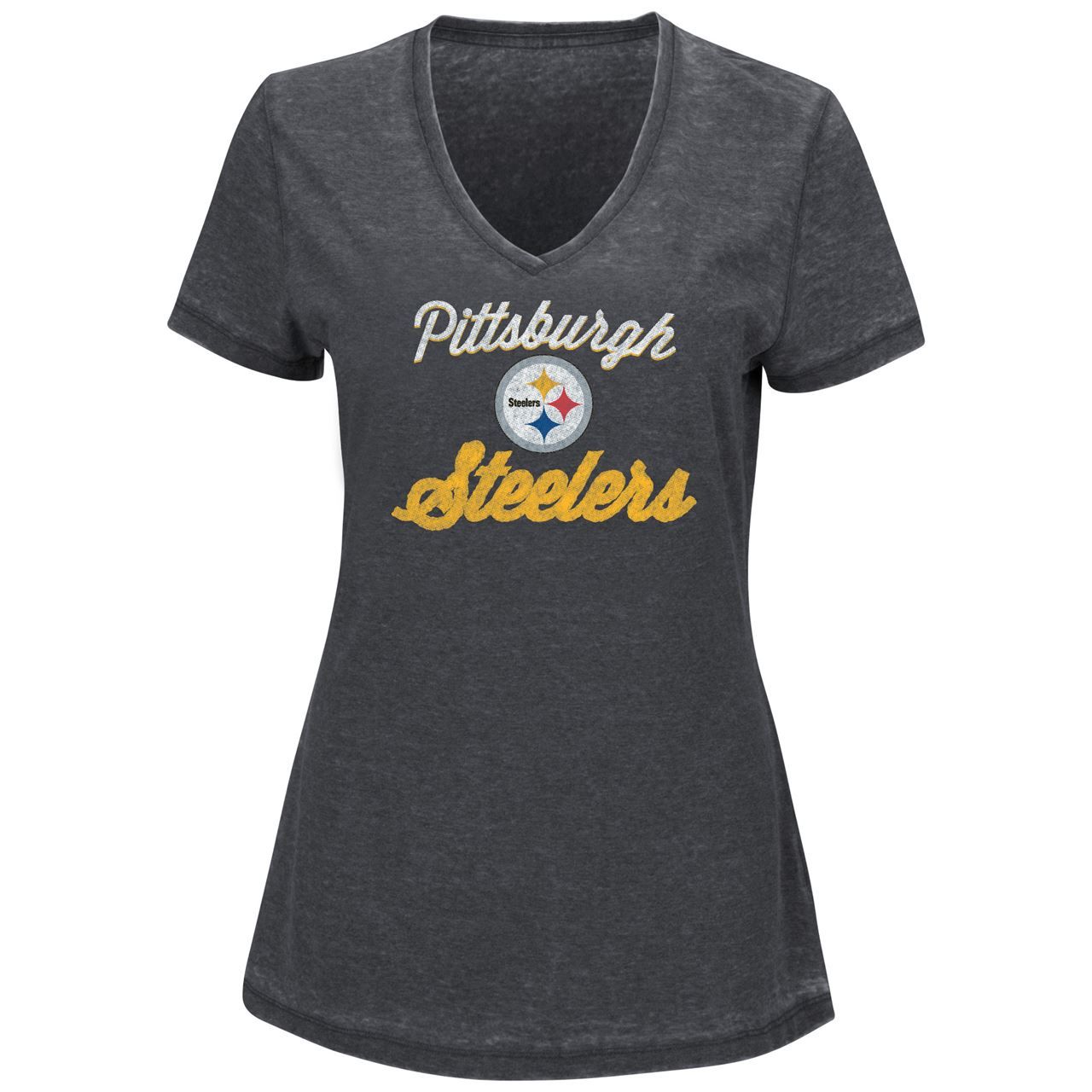 Pittsburgh Steelers Women's Plus Size Game Day T-Shirt