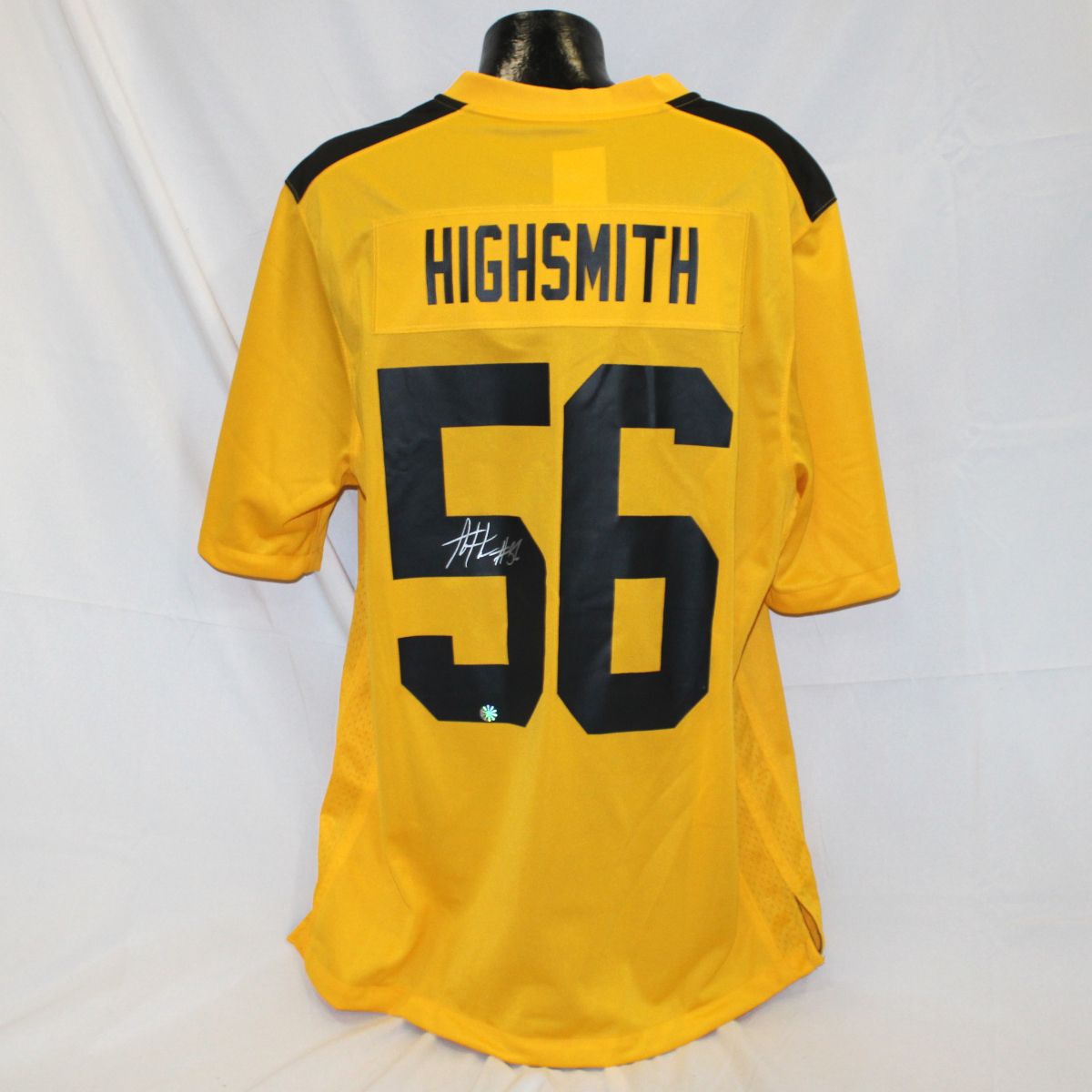 Pittsburgh Steelers #56 Alex Highsmith Autographed Nike Replica 1933 Legacy Jersey