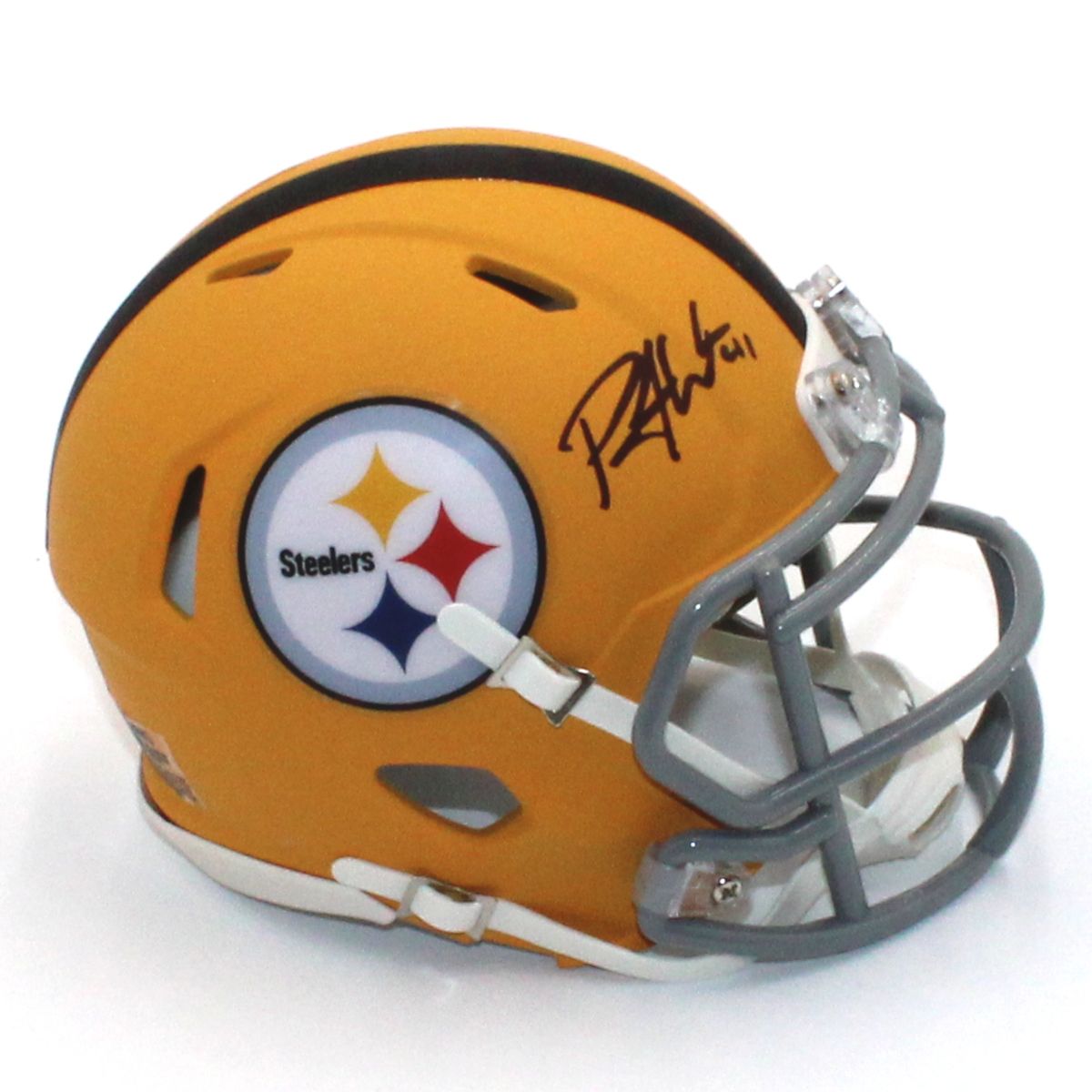 Pittsburgh Steelers #41 Payton Wilson Autographed Riddell Speed 1933 Legacy Mini Helmet