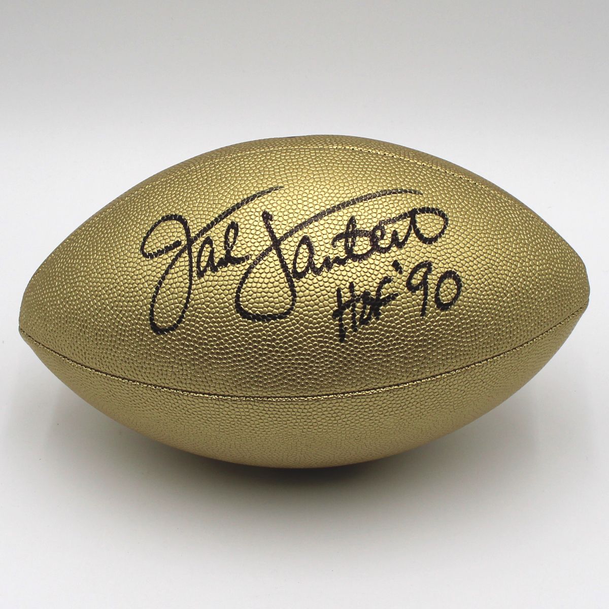 Pittsburgh Steelers #58 Jack Lambert Autographed Replica Gold Football