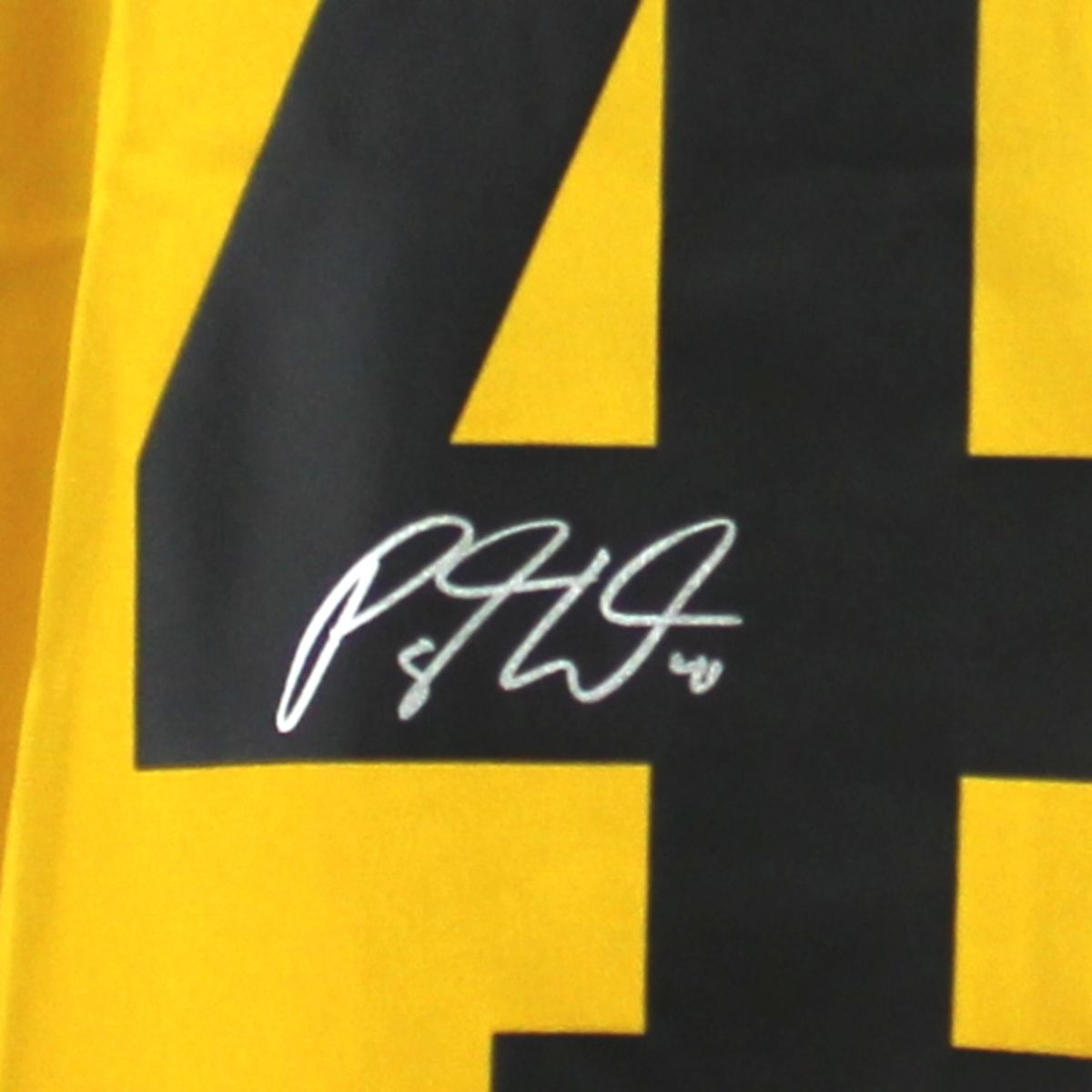 Pittsburgh Steelers #Payton Wilson Autographed Nike Replica 1933 Legacy Jersey