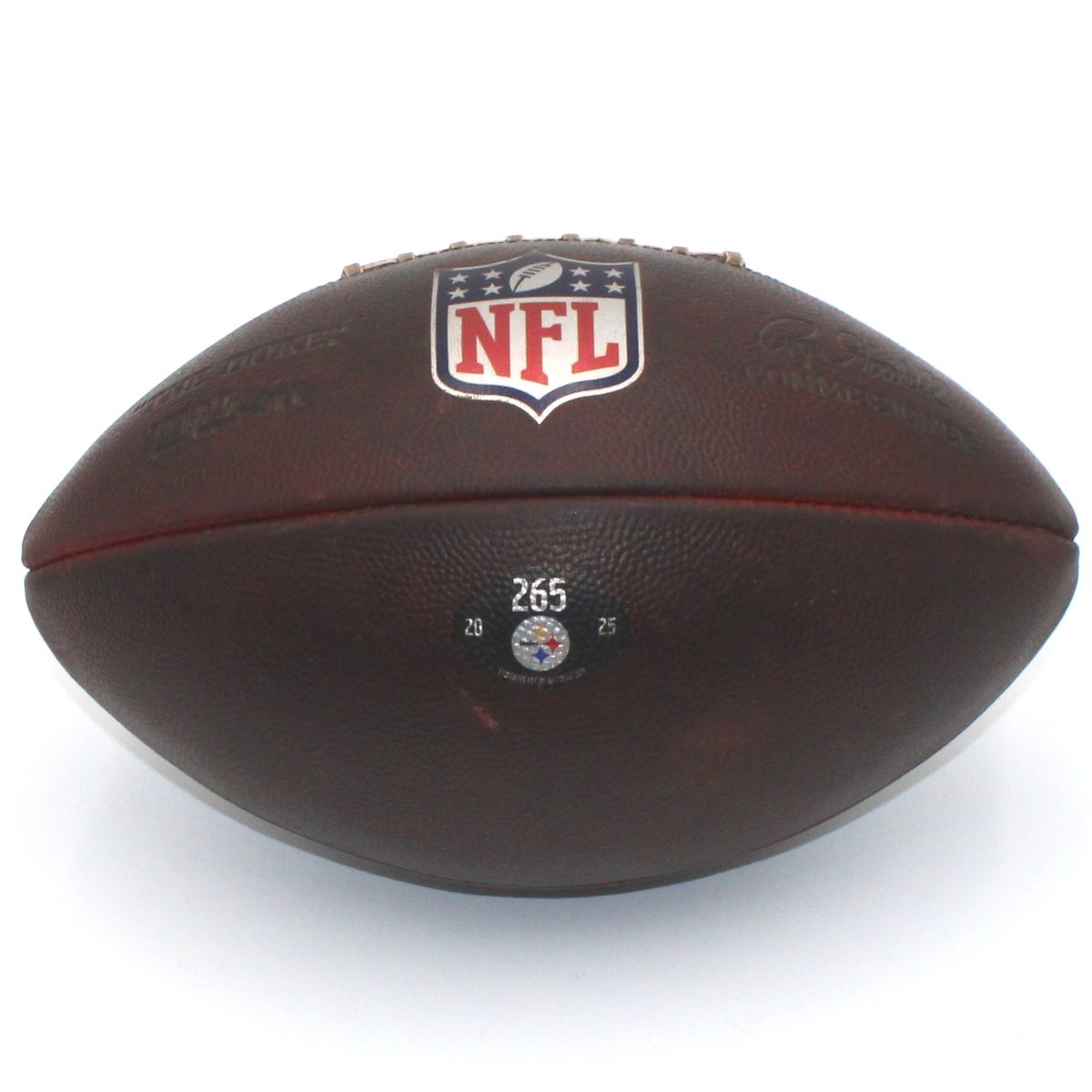 Pittsburgh Steelers Game Used Football 2025-265 vs Los Angeles Chargers 11.9.25