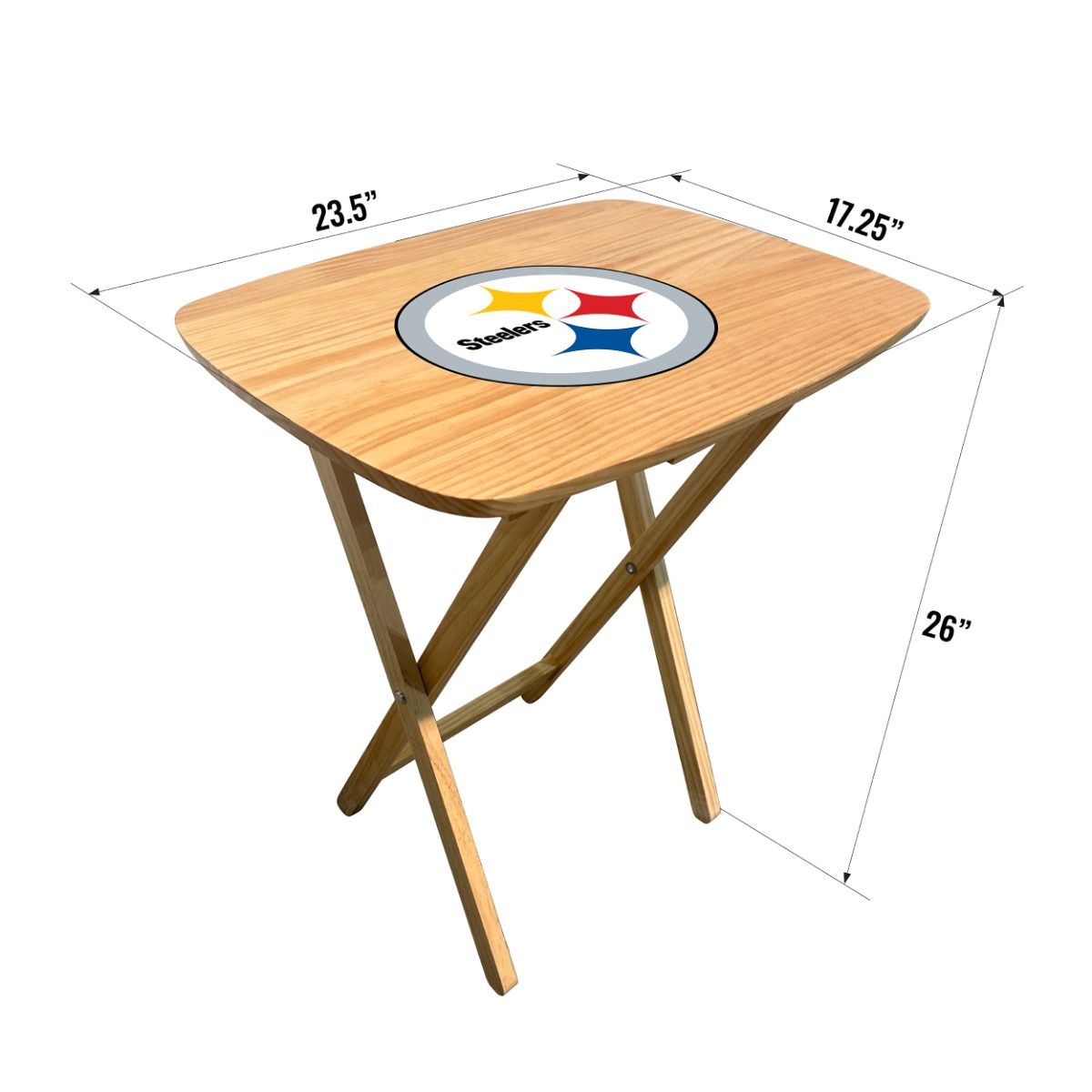 Pittsburgh Steelers Folding TV Tray 3 Pittsburgh Steelers Folding TV Tray