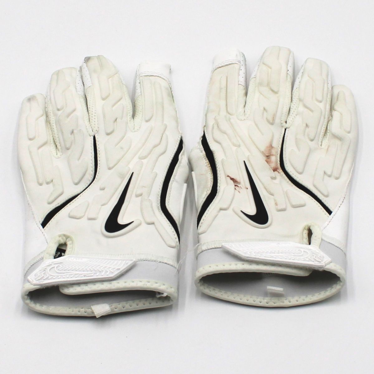 Pittsburgh Steelers #93 Esezi Otomewo Game Used Gloves vs Chicago Bears 11.23.25