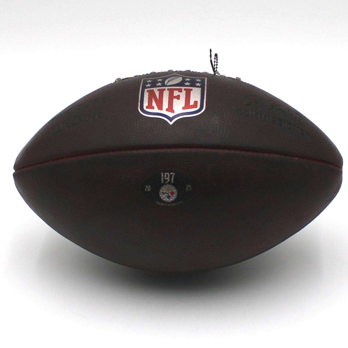 Pittsburgh Steelers Game Used Football 2025-197 vs Chicago Bears 11.23.25 w/Photo Match