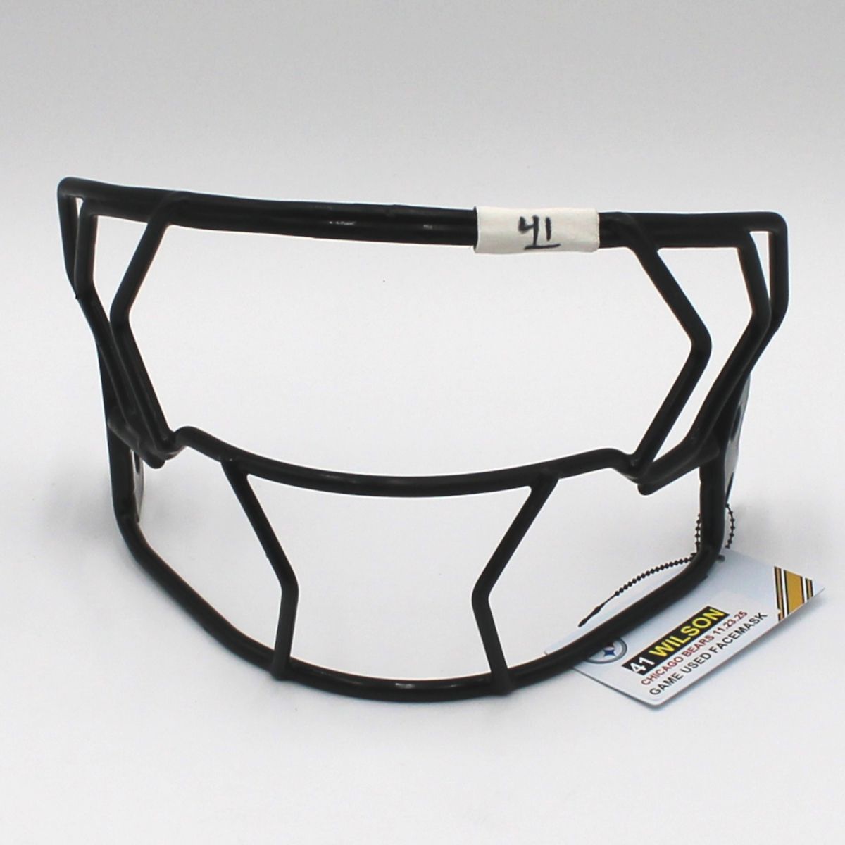 Pittsburgh Steelers #41 Payton Wilson Game Used Facemask vs Chicago Bears 11.23.25