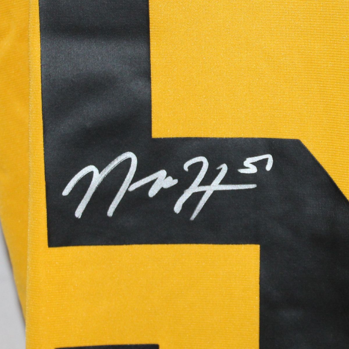 Pittsburgh Steelers #51 Nick Herbig Autographed Nike Replica 1933 Legacy Jersey