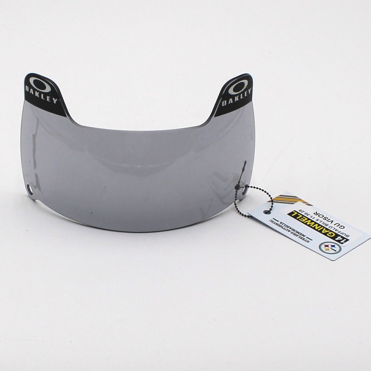 Pittsburgh Steelers #14 Kenneth Gainwell Game Used Helmet Visor vs Buffalo Bills 11.30.25