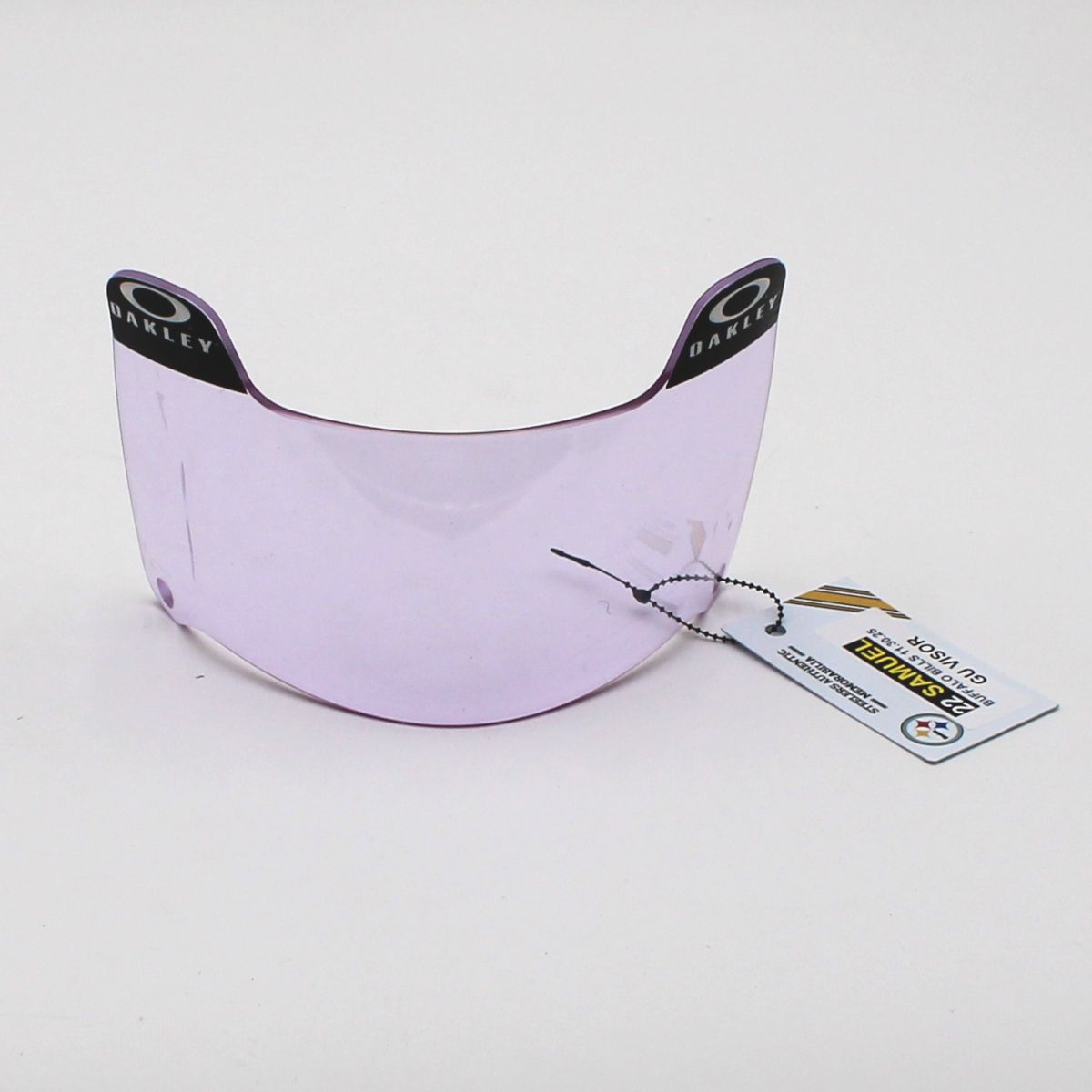 Pittsburgh Steelers #22 Asante Samuel Game Used Helmet Visor vs Buffalo Bills 11.30.25